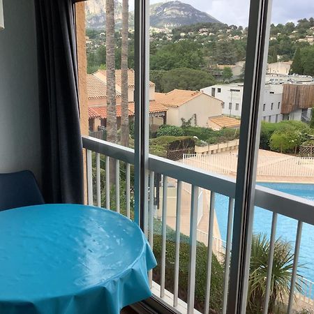 Au Calme Dans Hameau Fleuri Joli Studio 3 Pers Piscine Parking Wi-Fi Vence Exterior photo