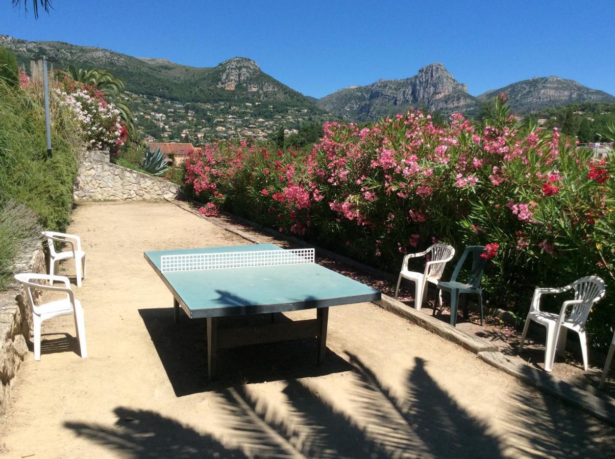 Au Calme Dans Hameau Fleuri Joli Studio 3 Pers Piscine Parking Wi-Fi Vence Exterior photo